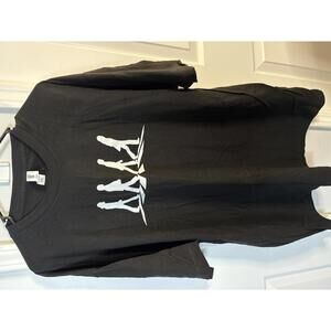 Tultex Black Graphic Beatles T-Shirt Size XXL 345